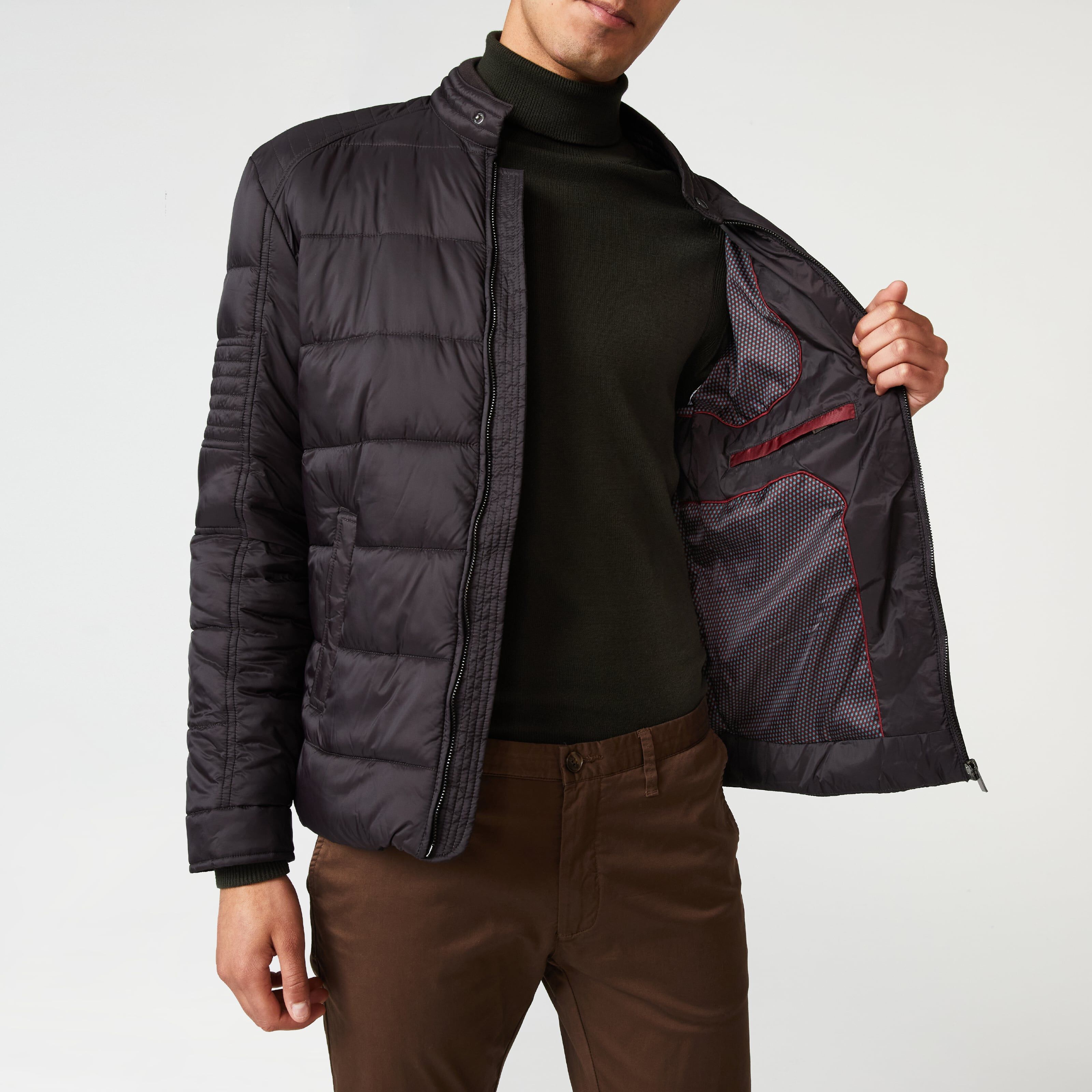 Calvin klein aubergine jacket on sale